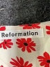 Reformation 100% Polyester Hearts Red Casual Dress Size 2 - photo 7