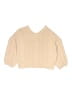 Unbranded Solid Tan Pullover Sweater Size S (kids) - photo 1
