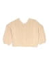 Unbranded Solid Tan Pullover Sweater Size S (kids) - photo 2