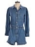 Madewell 100% Cotton Blue Romper Size S - photo 1