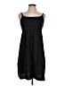 Theory Solid Black Casual Dress Size L - photo 1