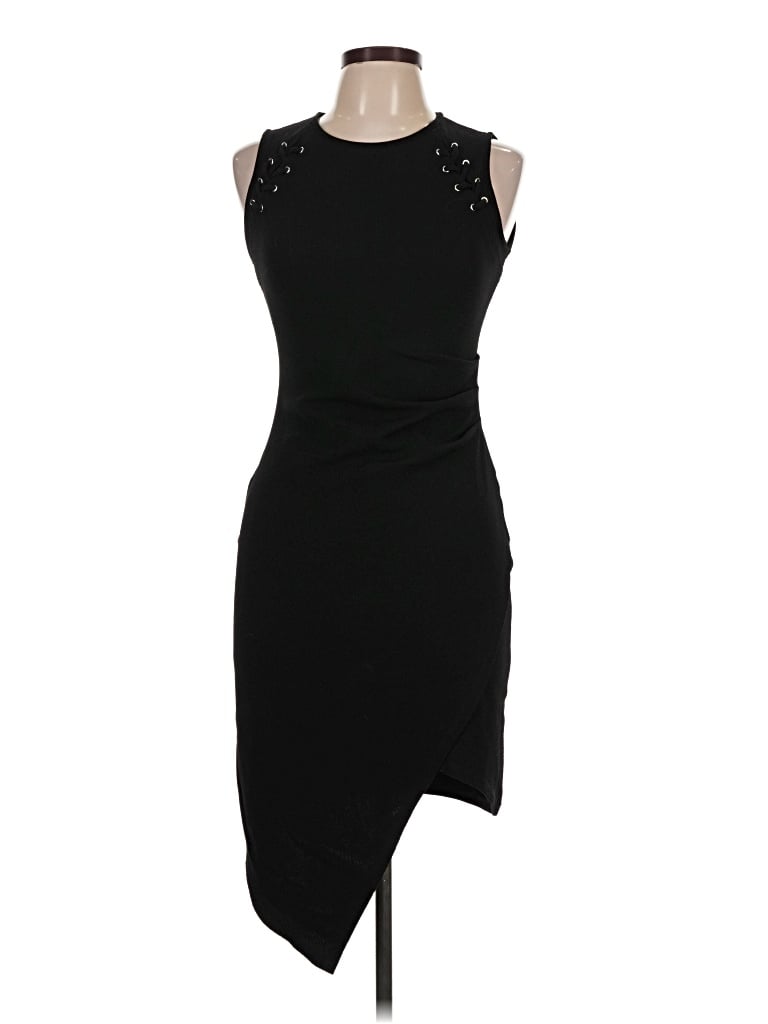 Pre-owned Almost Famous Cocktail Dress In Black