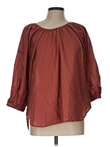 Everlane 3/4 Sleeve Blouse (view 1)