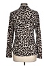Worthington Animal Print Brown Jacket Size L - photo 2
