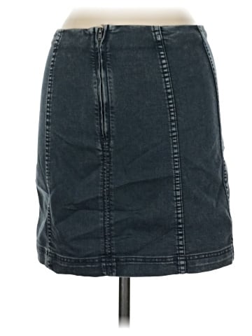Free People Denim Skirt (view 2)