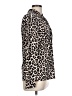 Worthington Animal Print Brown Jacket Size L - photo 4