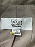Le Suit 100% Polyester Gray Trenchcoat Size 14 - photo 6