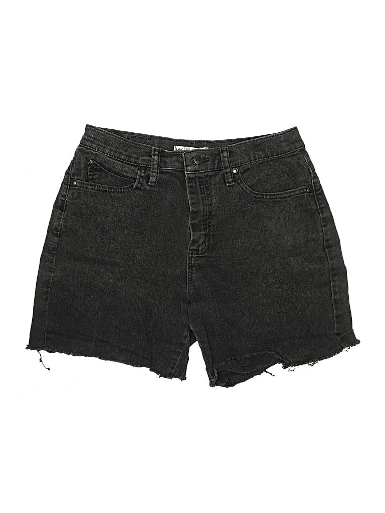 Pre-owned Lee Denim Shorts In Black