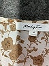Monday Fun Floral Tan Short Sleeve Blouse Size M - photo 7