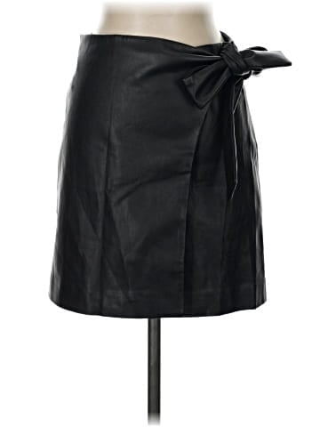 MNG Faux Leather Skirt (view 1)