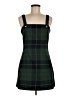 Forever 21 Plaid Green Casual Dress Size M - photo 1