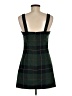 Forever 21 Plaid Green Casual Dress Size M - photo 2