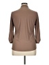 Perseption Concept Brown 3/4 Sleeve Blouse Size XL - photo 2