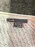 Vince. 100% Linen Color Block White Ivory Pullover Sweater Size S - photo 7