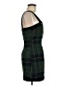 Forever 21 Plaid Green Casual Dress Size M - photo 4