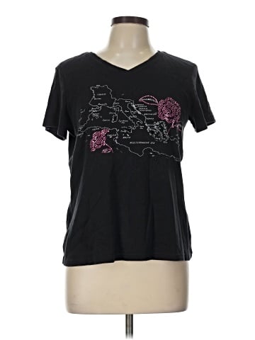 Christopher & Banks Short Sleeve T-Shirt (view 1)