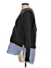 J.Crew 100% Cotton Color Block Gray Pullover Sweater Size L - photo 5