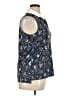 Tuckernuck Blue Sleeveless Blouse Size XL - photo 4