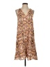 Garnet Hill 100% Cotton Paisley Brown Casual Dress Size XS - photo 1