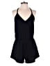 Golden By TNA Solid Black Romper Size M - photo 1