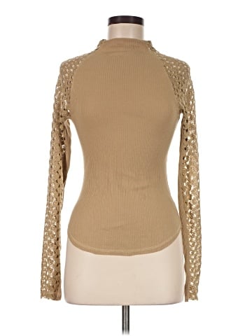 Planet Gold Long Sleeve Top (view 1)