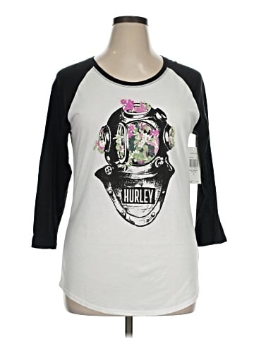 Hurley 3/4 Sleeve T-Shirt (view 1)