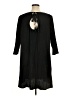 Spense Solid Black Casual Dress Size 16w - photo 2