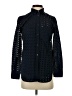 J.Crew 100% Cotton Polka Dots Black Long Sleeve Blouse Size 0 - photo 1