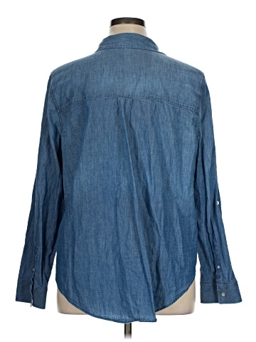 Caslon Long Sleeve Button-Down Shirt (view 2)