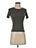 Assorted Brands Solid Gray Short Sleeve T-Shirt Size S - photo 1