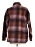 Madewell 100% Polyester Plaid Brown Coat Size L - photo 2