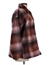 Madewell 100% Polyester Plaid Brown Coat Size L - photo 4