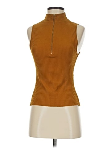 Zara Basic Sleeveless Turtleneck (view 1)