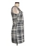 Mi ami Tweed Blue Casual Dress Size M - photo 4