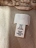 H&M 100% Polyester Tan Faux Fur Jacket Size XS - photo 6