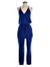 Adibosy Solid Blue Jumpsuit Size S - photo 1