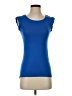 Design History Blue Sleeveless T-Shirt Size S (estimated) - photo 1