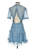 Unbranded Blue Cocktail Dress Size S - photo 2