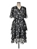 Sandra Darren 100% Polyester Black Cocktail Dress Size 14 - photo 1