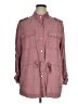 Ann Taylor LOFT 100% Lyocell Pink Jacket Size XL - photo 1