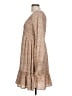 She + Sky 100% Polyester Tan Casual Dress Size L - photo 5