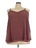 Torrid 100% Polyester Burgundy Sleeveless Blouse Size 3X Plus (3) - photo 1