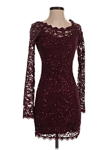 Sequin Hearts Cocktail Dress (view 1)