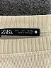 Zara Ivory Pullover Sweater Size L - photo 7
