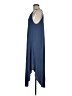 Double Zero Solid Blue Casual Dress Size M - photo 5