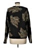 Vince. Paisley Black Pullover Sweater Size L - photo 2