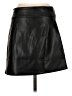 J.Crew 100% Polyester Black Faux Leather Skirt Size 2 - photo 2