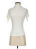 DAZY Ivory Short Sleeve Turtleneck Size S - photo 1