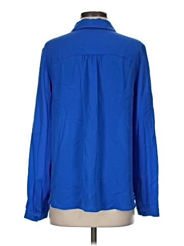 Rebecca Minkoff Long Sleeve Silk Top (view 2)