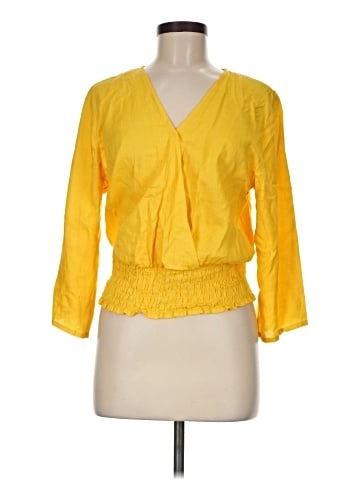 Calligraphie 3/4 Sleeve Blouse (view 1)